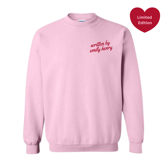 Written By Emily Henry Crewneck Sweatshirt - Galentine's Edition