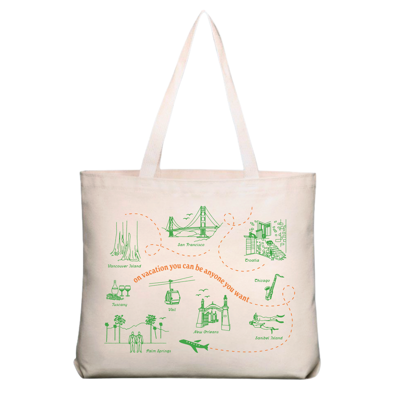 On Vacation Tote
